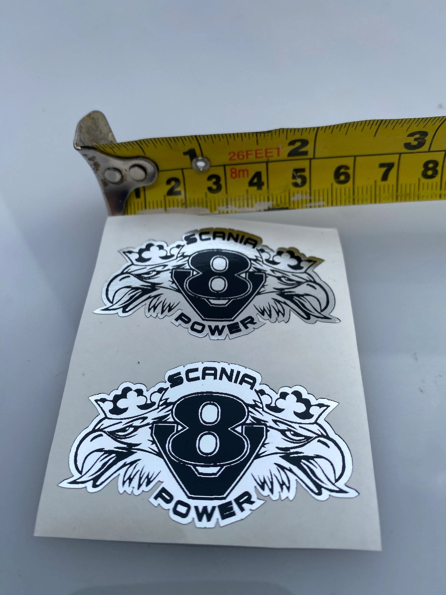 Scania Power 8 Truck Professional Pre Cut High quality vinyl decal packs stickers 1:32 scale Truck Lorry Image