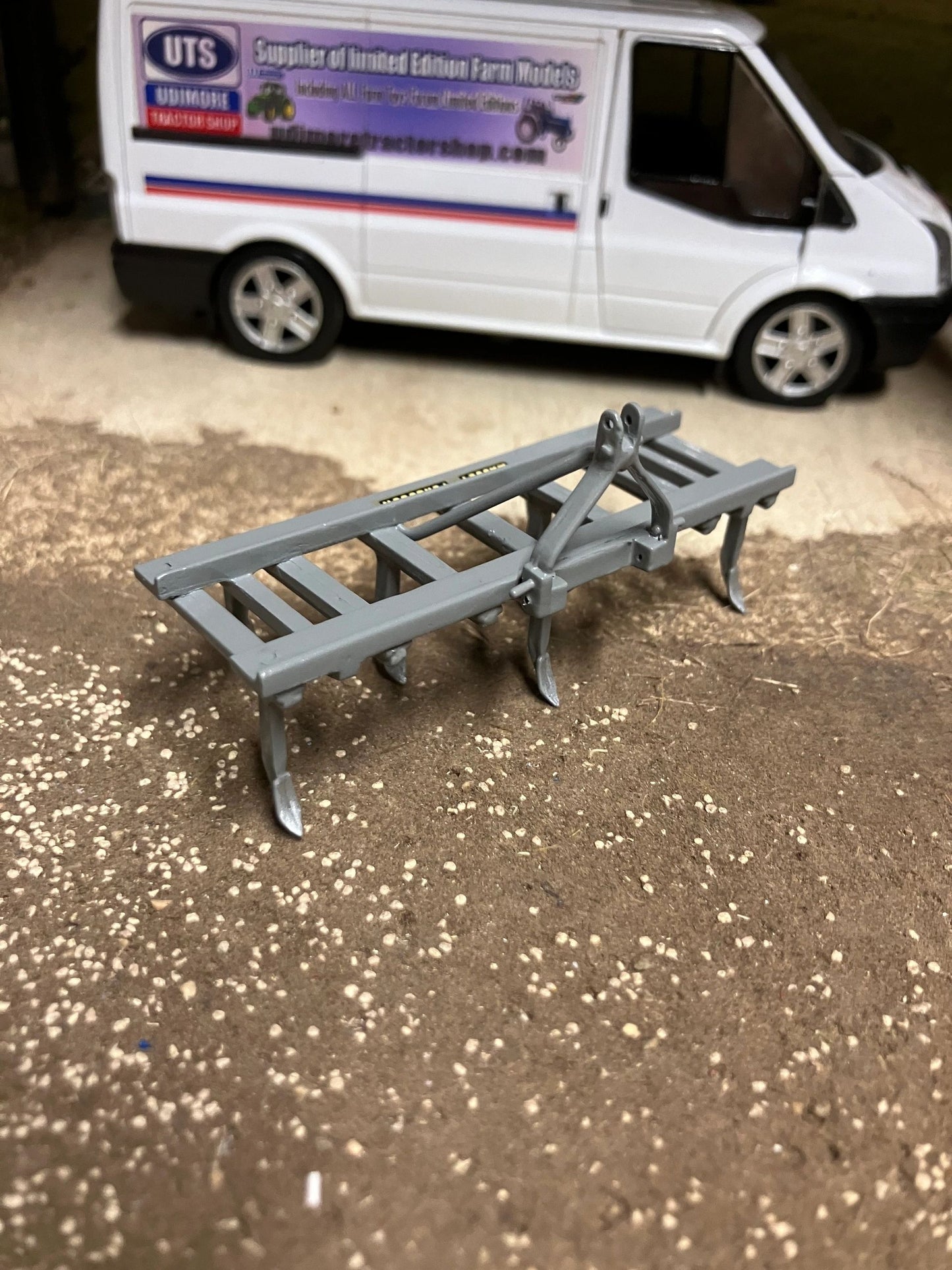 Scratch built Handbuilt grey version Massey Ferguson Cultivator 1.32 Farm Image