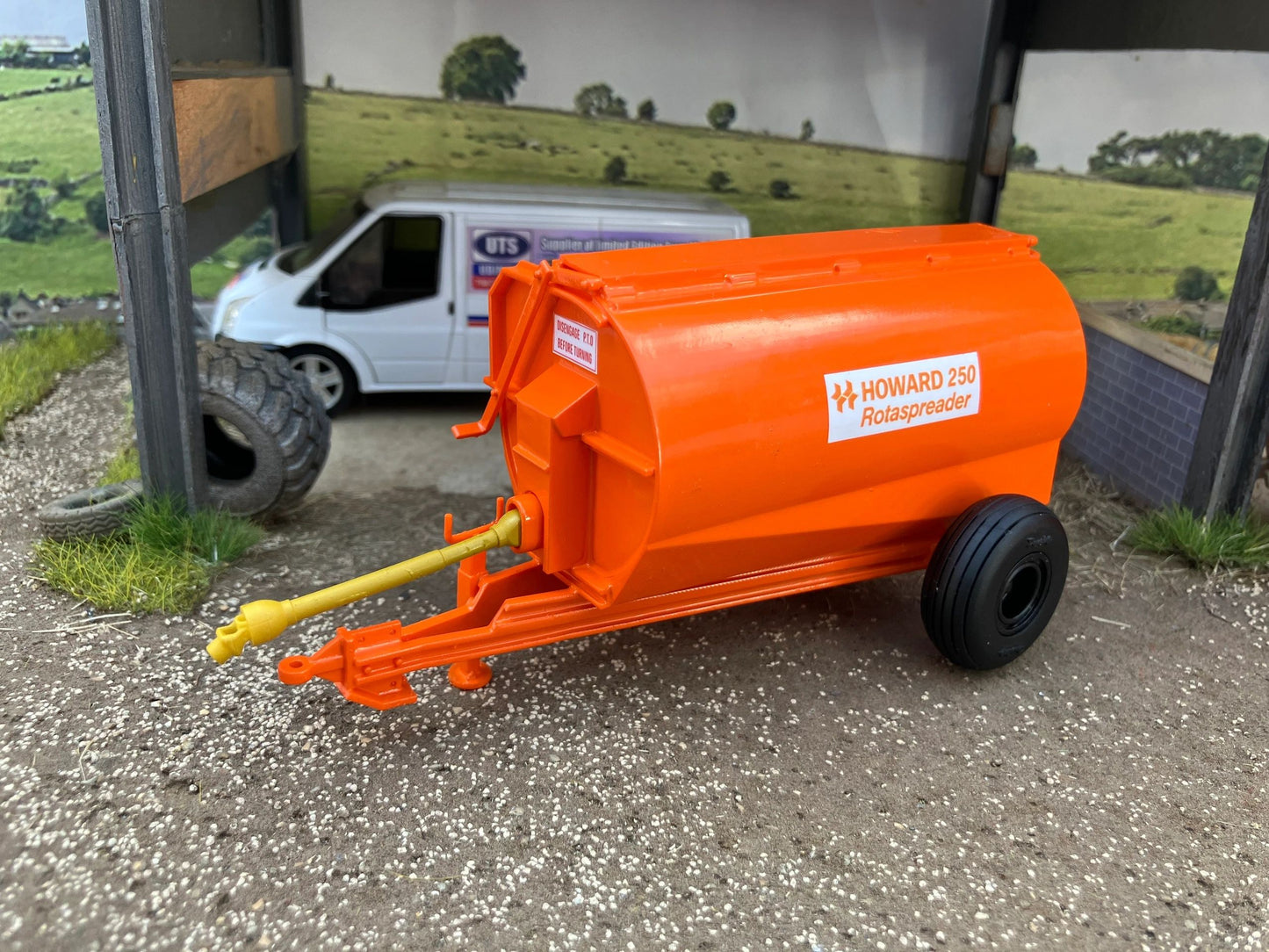 Scratch built Howard 250 Rotaspreader scale 1:32 scale mk 1 Image