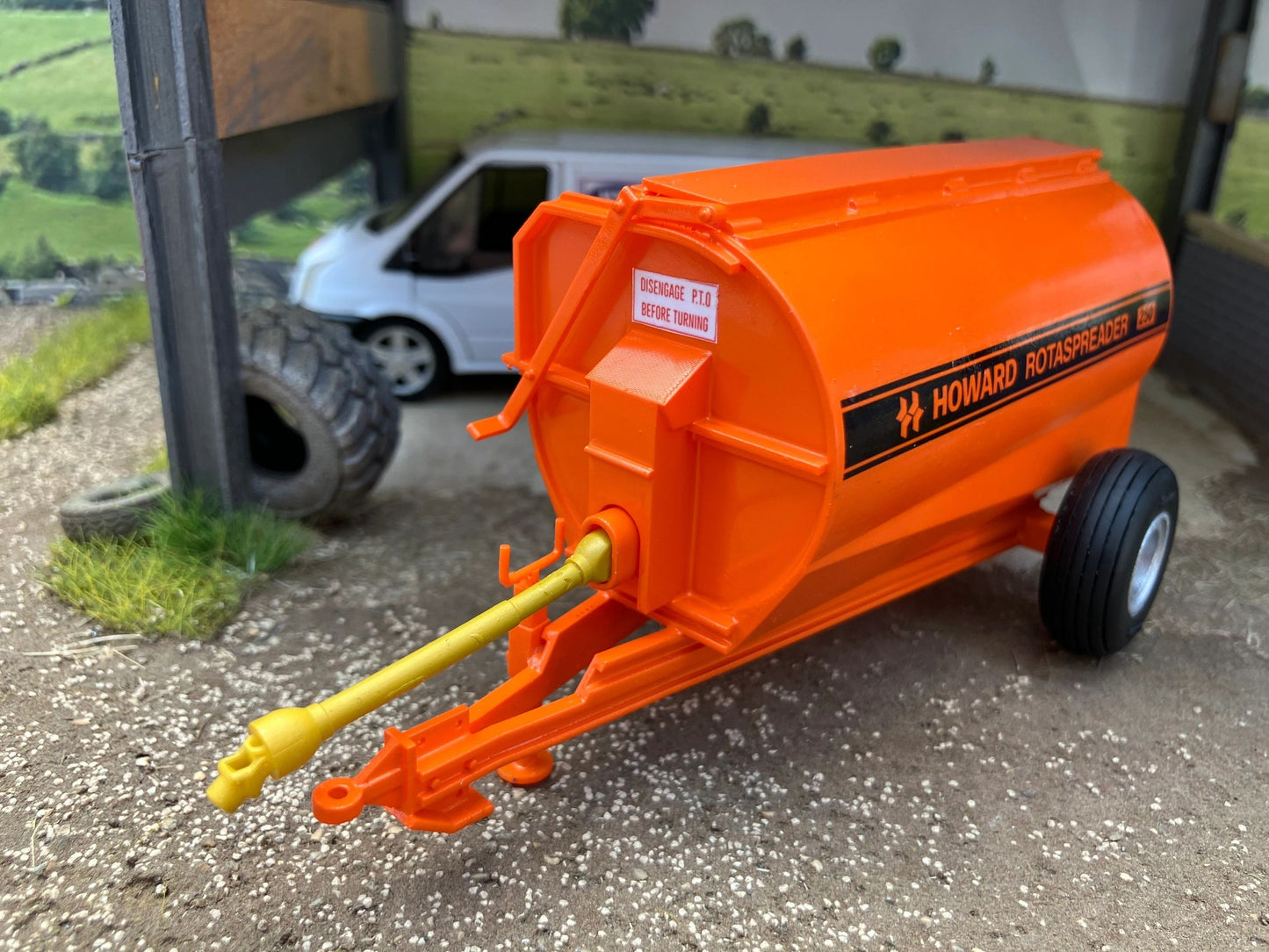 Scratch built Howard 250 Rotaspreader scale 1:32 scale mk 2 Image 4