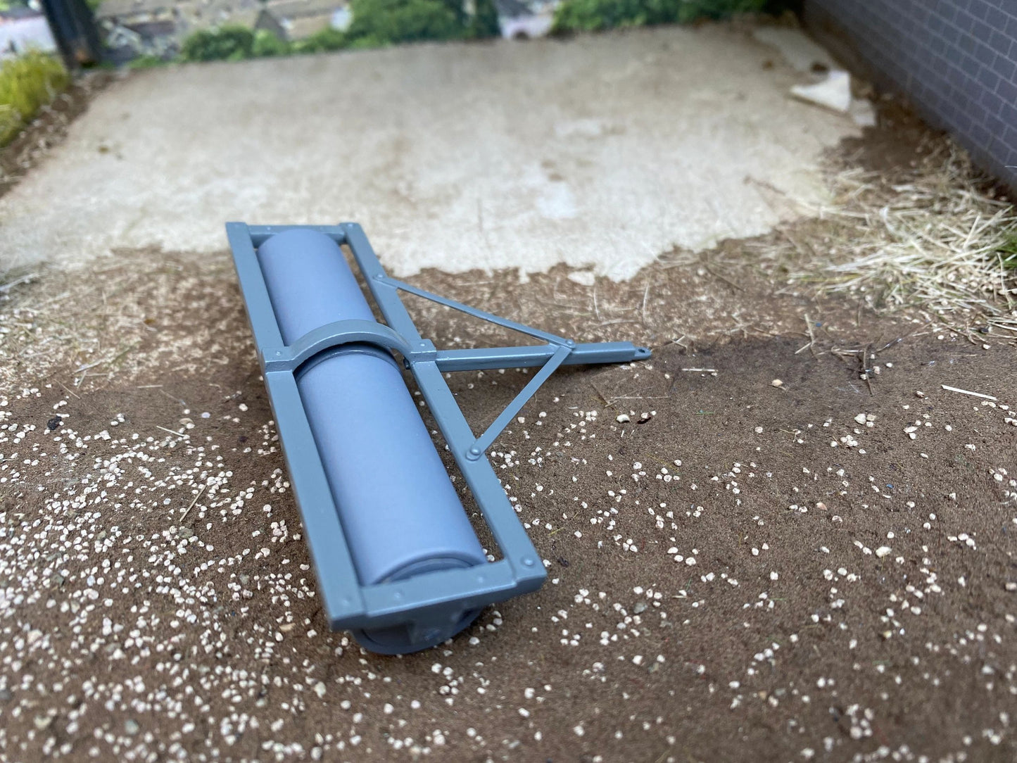 Scratch built trailed farm field Roller 1:32 Scale Cen Davies Image 5