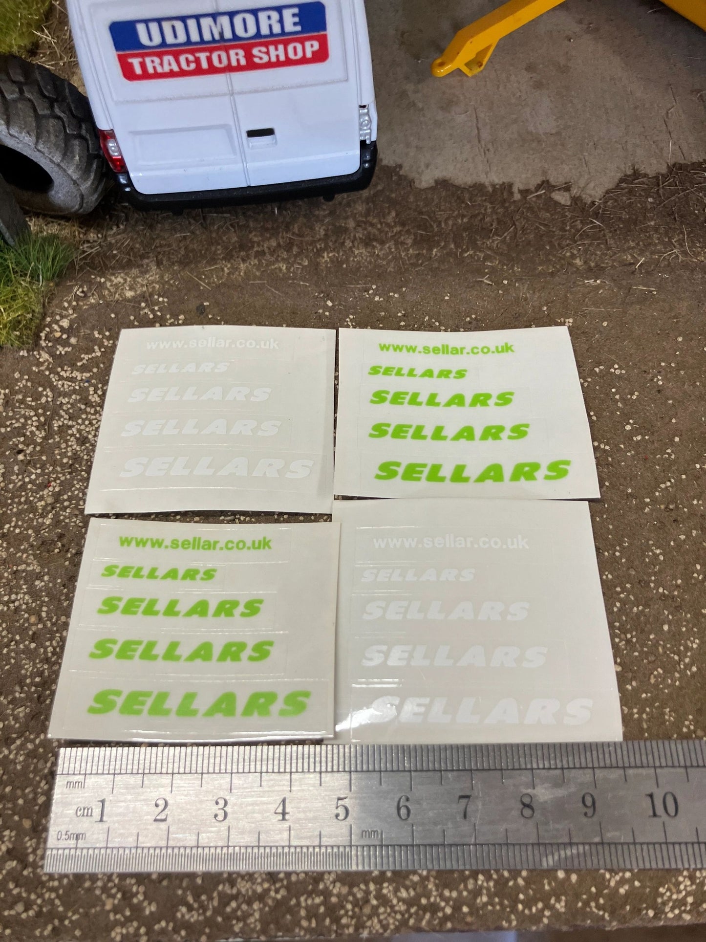 Sellars Claas farm machinery dealership 20 x pre cut professional High quality vinyl stickers set Claas farm machinery tractor combine decals Image
