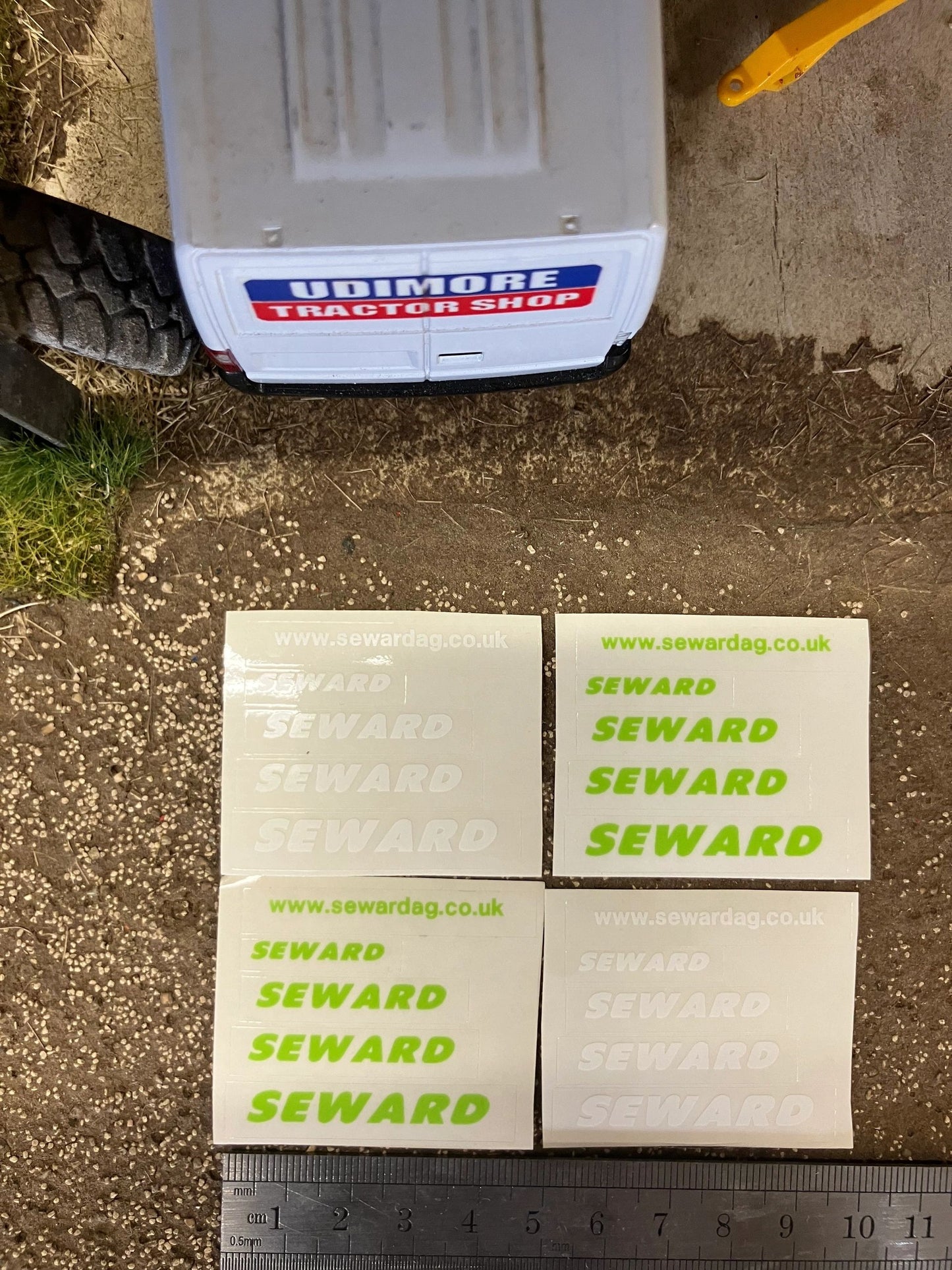 Seward Claas farm machinery dealership 20 x pre cut professional High quality vinyl stickers set Claas farm machinery tractor combine decals Image