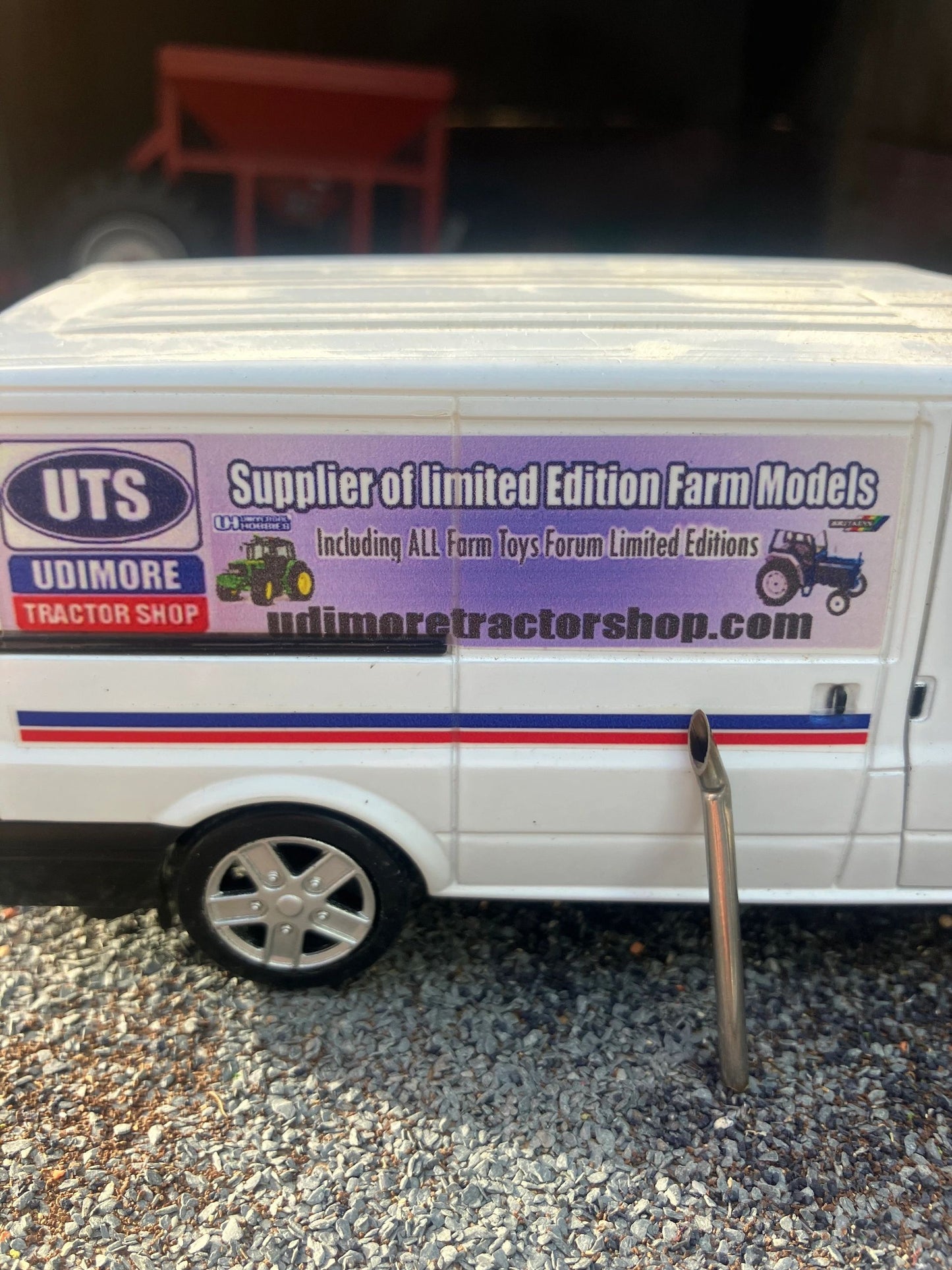 Straight Pipe Tractor Exhaust Stainless Steel 2.5mm Type 1 1:32 scale 4 Cylinder Image 8
