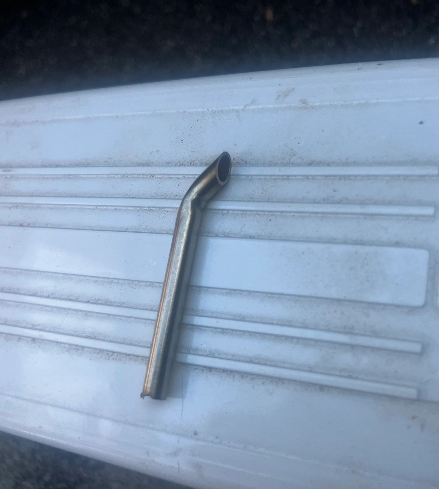 Straight Pipe Tractor Exhaust Stainless Steel 3mm Type 3 1:32 scale 6 cylinder Image