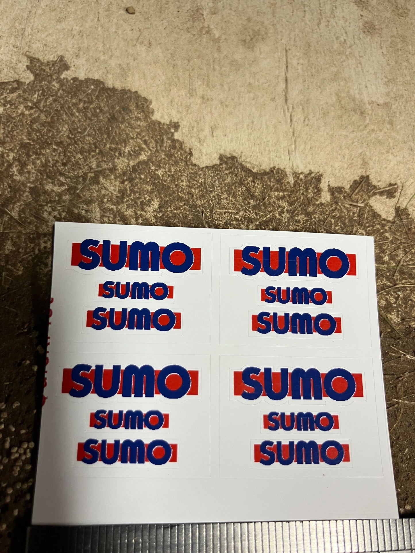 Sumo weight x 12 pre cut professional High quality vinyl huge pack decals Tractor farm machinery decals 1:32 scale Image 3