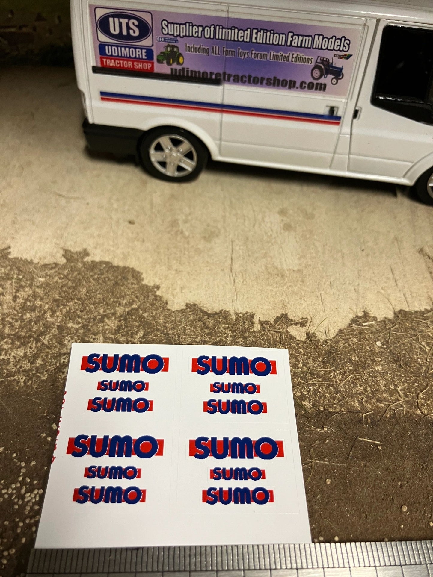 Sumo weight x 12 pre cut professional High quality vinyl huge pack decals Tractor farm machinery decals 1:32 scale Image 5