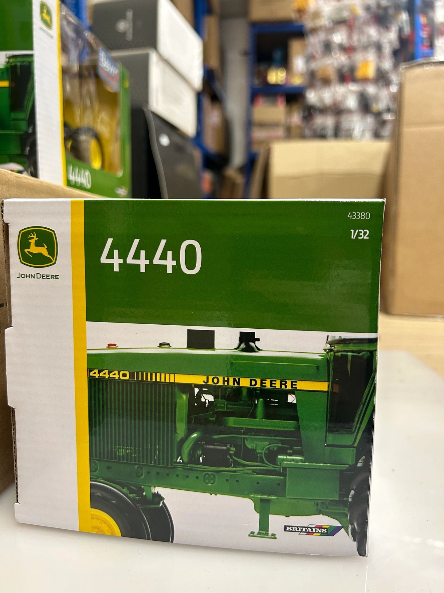 TRADE BOX 3 X 43380 Britains John Deere 4440 duals tractor 1:32 scale New Sealed Image 3