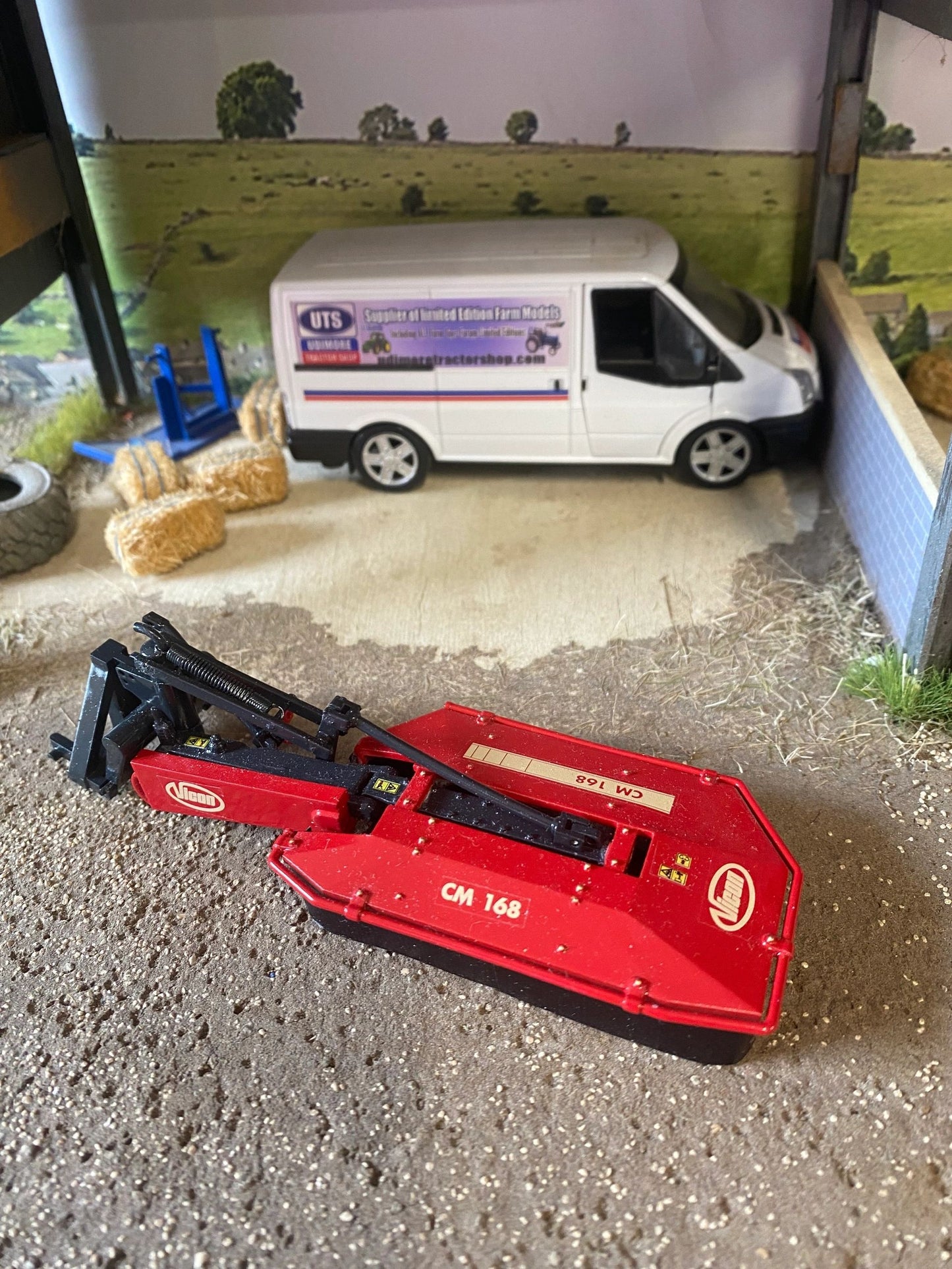 Vicon CM168 drum mower Scratch Built 1:32 scale Image