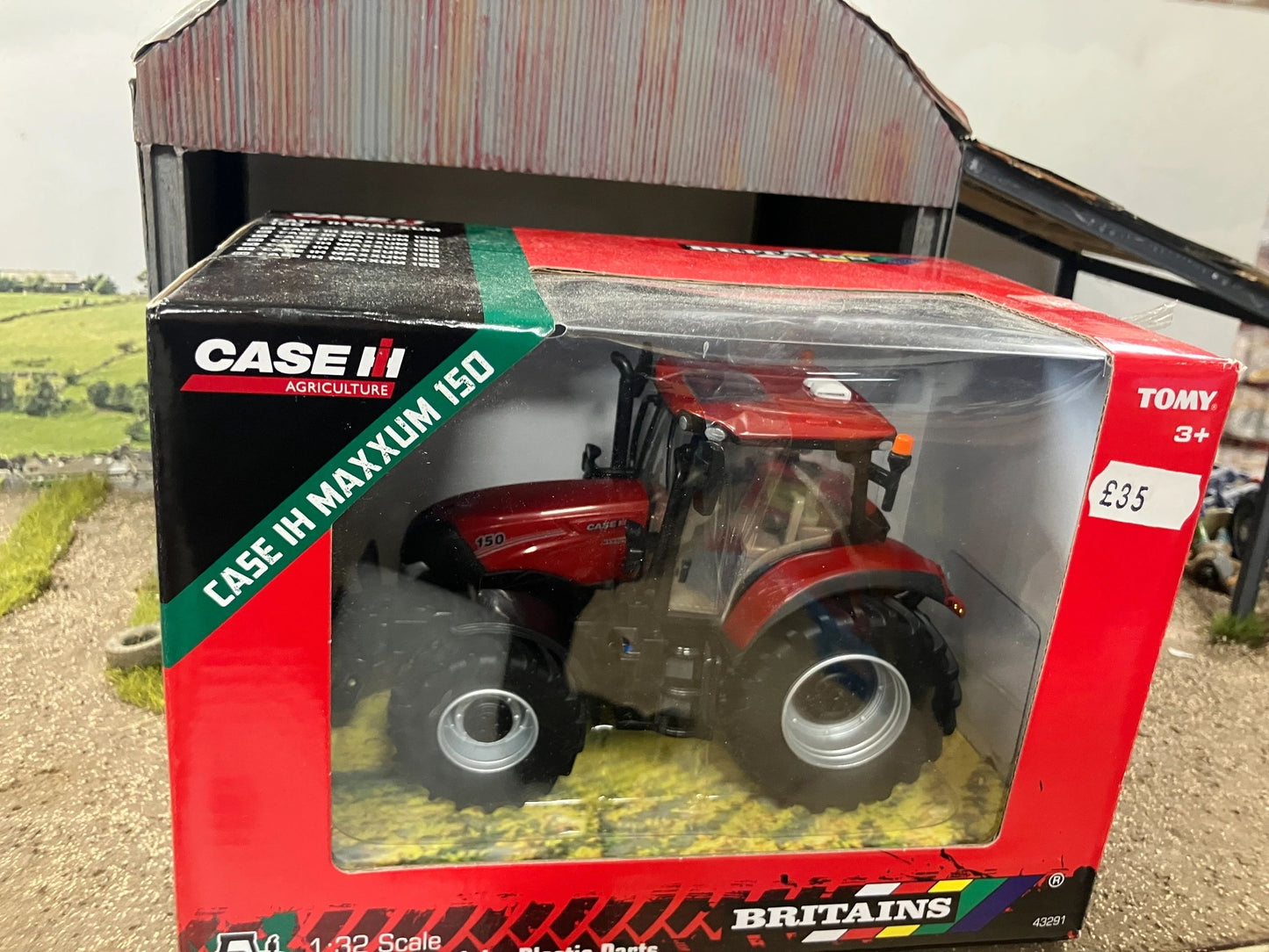 Vintage Britains CASE IH Maxxum 150 Tractor 1:32 scale 43291 Image 3