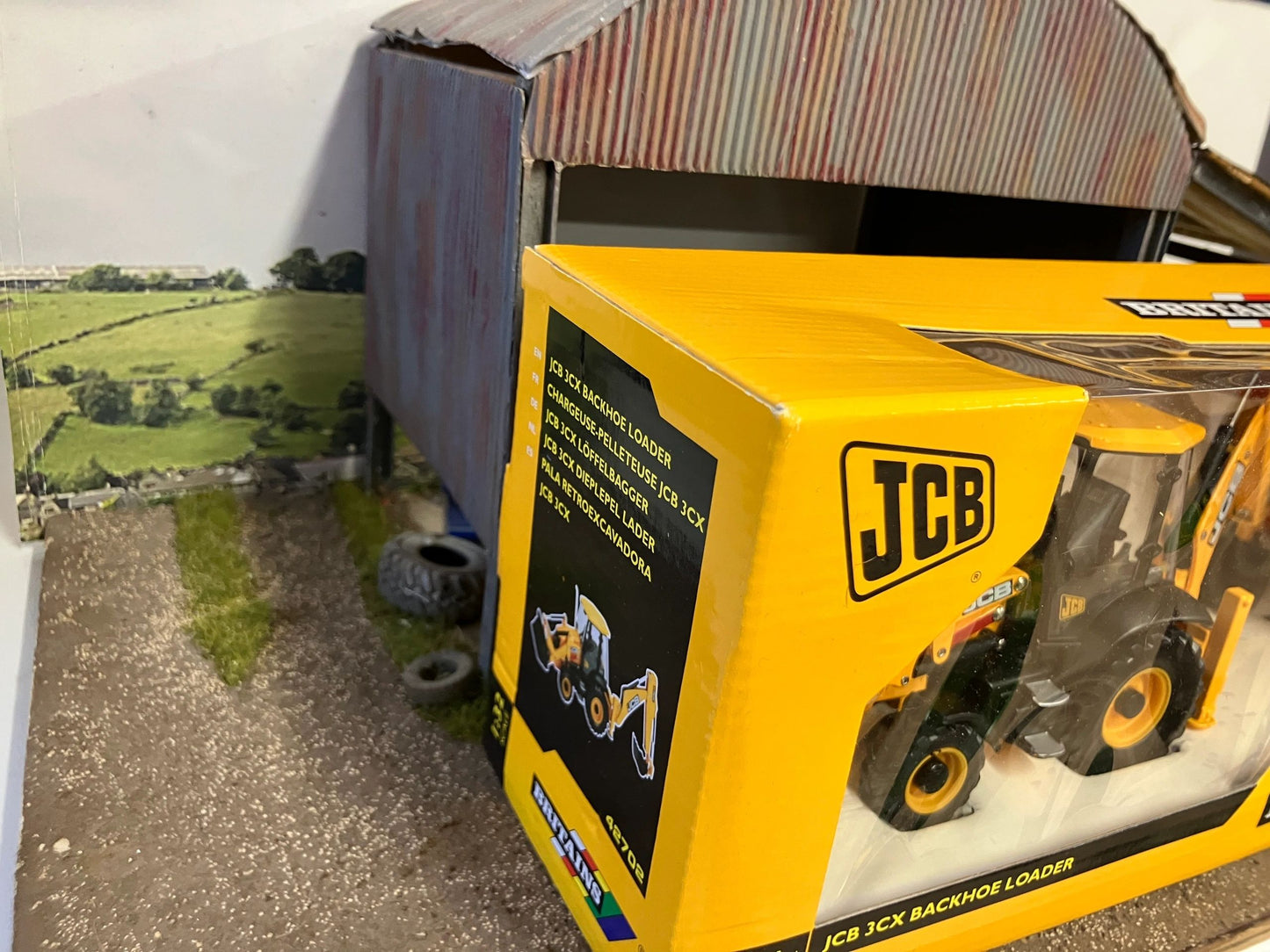 Vintage Britains JCB 3CX Backhoe Loader 1:32 scale 42702 Image 3