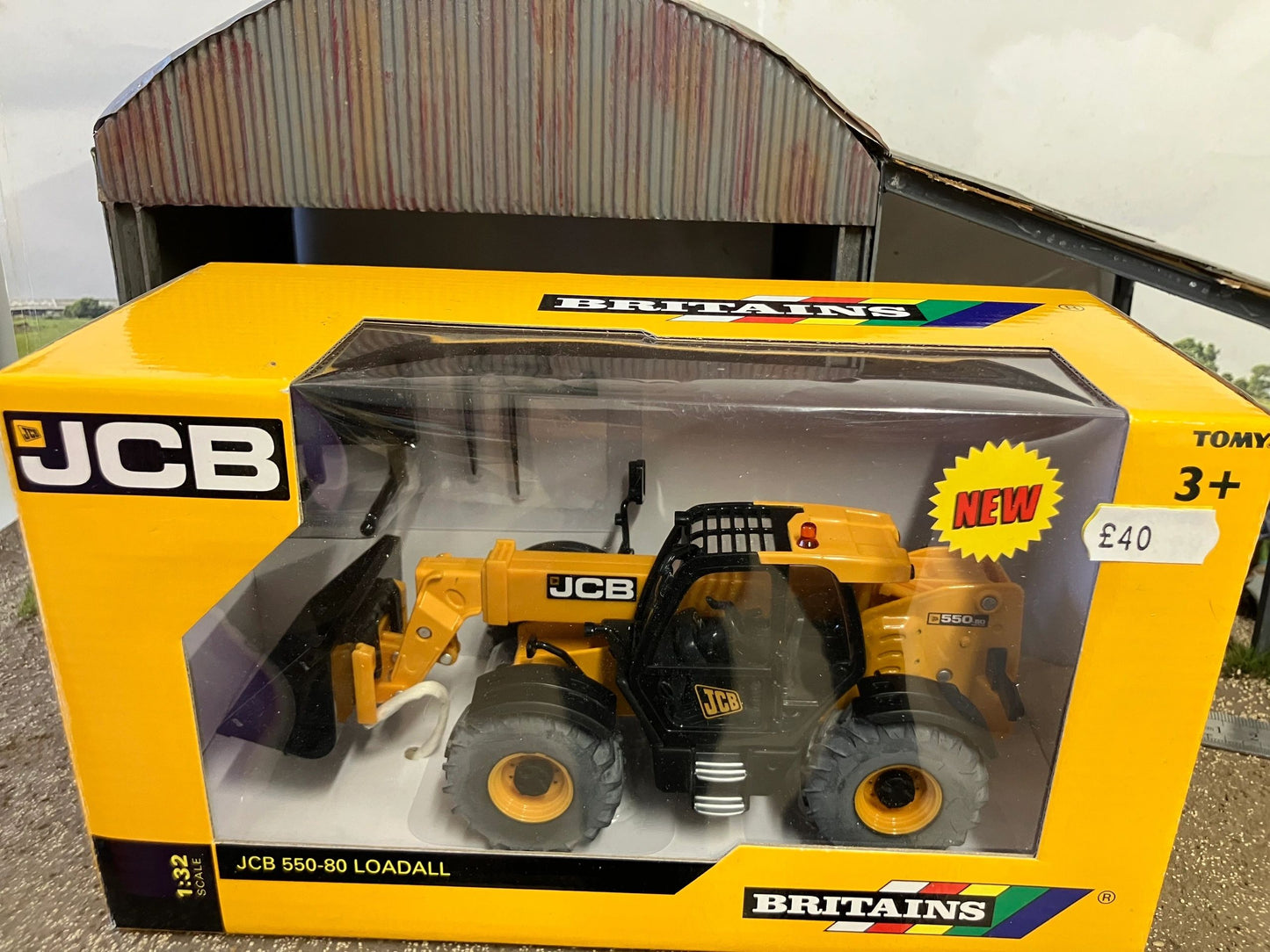 Vintage Britains JCB 550-80 Loadall 1:32 scale 42872 Image