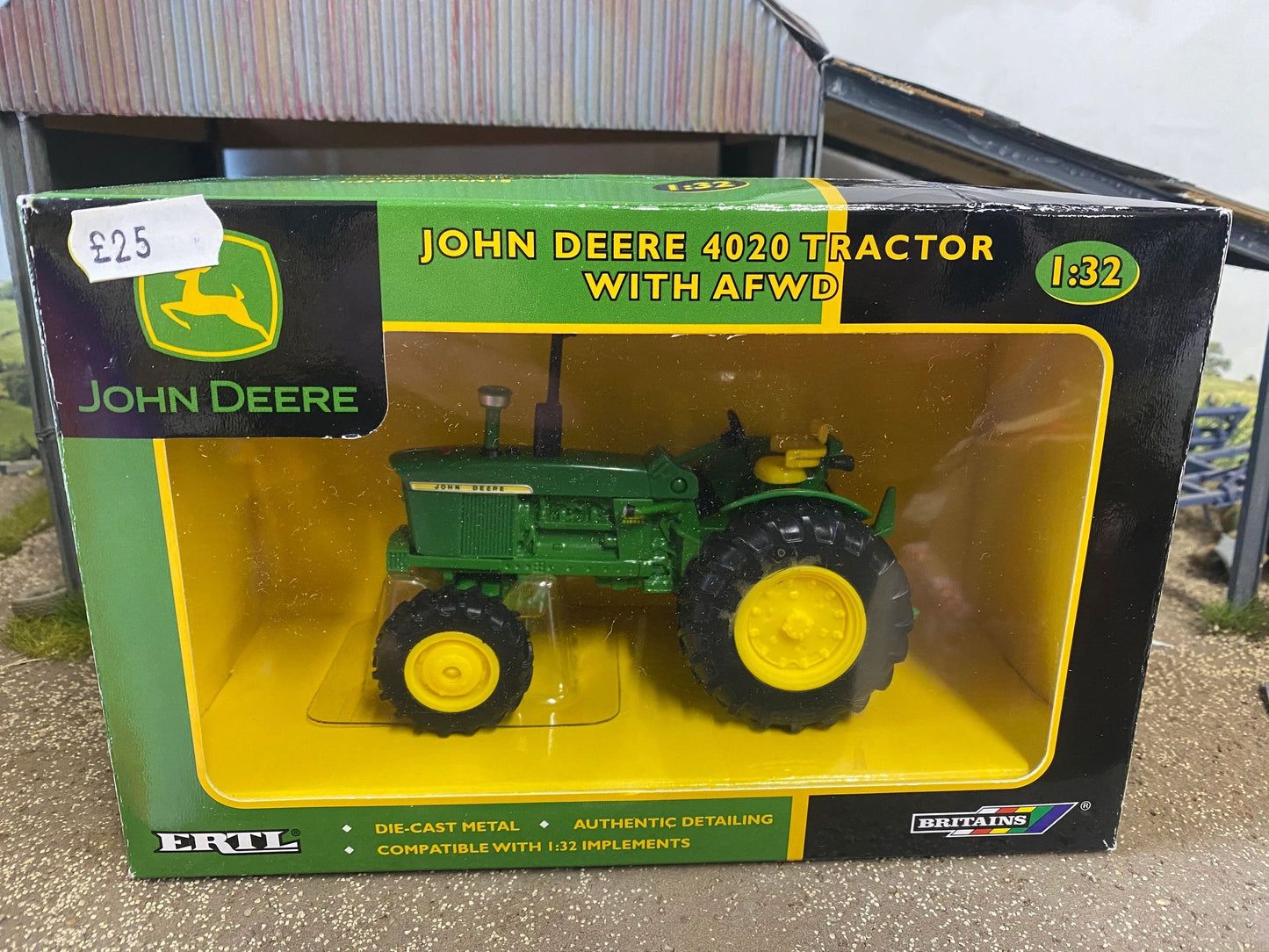 Vintage Britains John Deere 4020 AFWD Tractor 1:32 scale 42336 Image 3