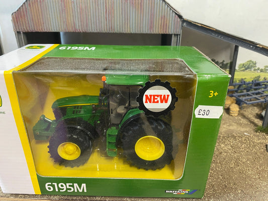 Vintage Britains John Deere 6195M Tractor 1:32 scale 43150A1 Image 2
