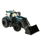 Britains Blue Valtra Front Loader Tractor black wheels 1:32 scale New BOXED 43352