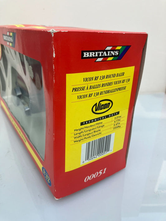 00051 Vintage Britains Vicon Round Baler 1:32 scale Image 2