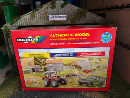 Vintage Britains Vicon Grass Mower 9531 Later Box 1995 Obsolete 1:32 Scale