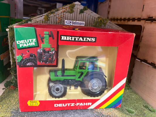 Vintage Britains Deutz DX92 Tractor 9526 Original rare Rainbow Box Obsolete 1:32 Scale (1985)