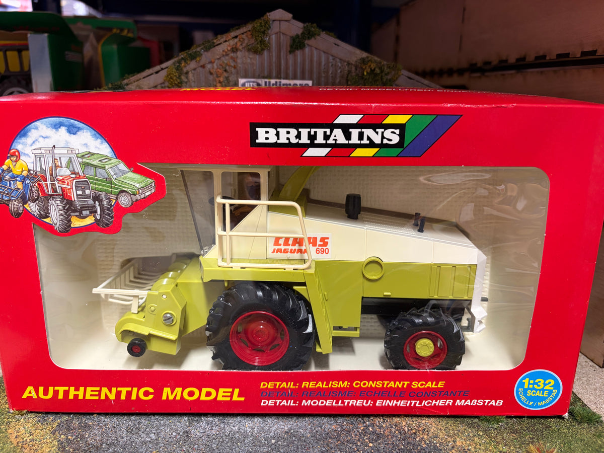Vintage Britains 9573 Claas Jaguar Forage Harvester 1995 1:32 Scale – Boxed Obsolete