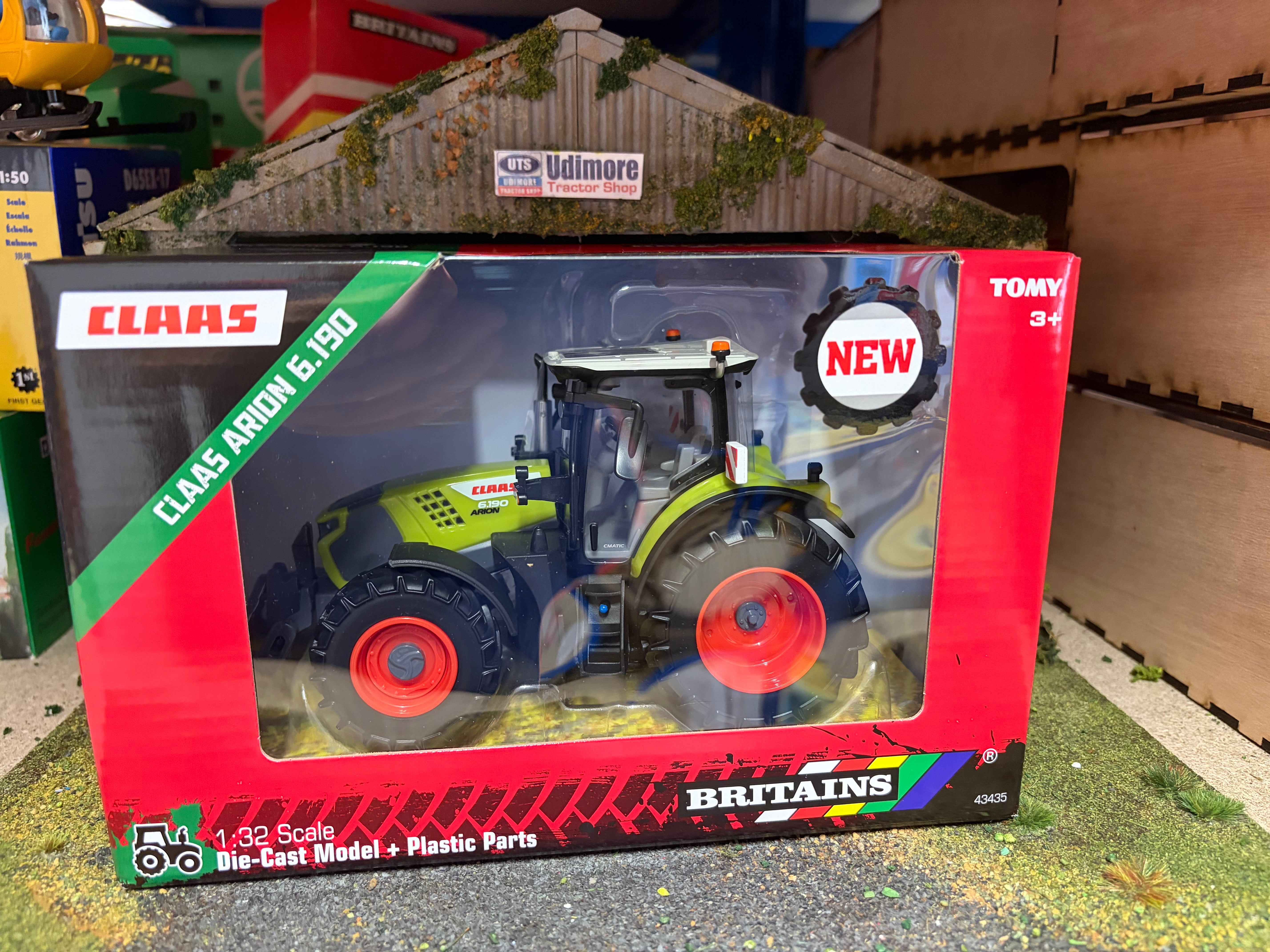 Britains Claas Arion 6 Series Tractor 1 32 Scale – Udimore Tractor