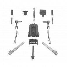 04107 Tractor Rear Linkage kit 07 Artisan32 Suits tractors 120 to 220 hp Ford Massey Deere Fendt tractor 1:32 scale Image 2