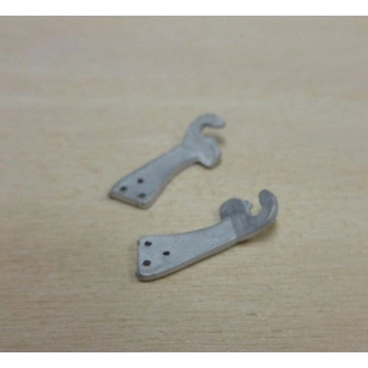04118-1 Tractor Lifting Arms 06 Artisan32 white metal 1:32 scale Image