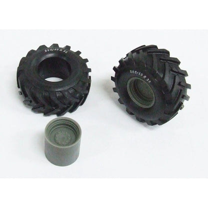 04217 pair of low pressure wheels 900 60 R32 Artisan32 farm machinery 1:32 scale Image 5