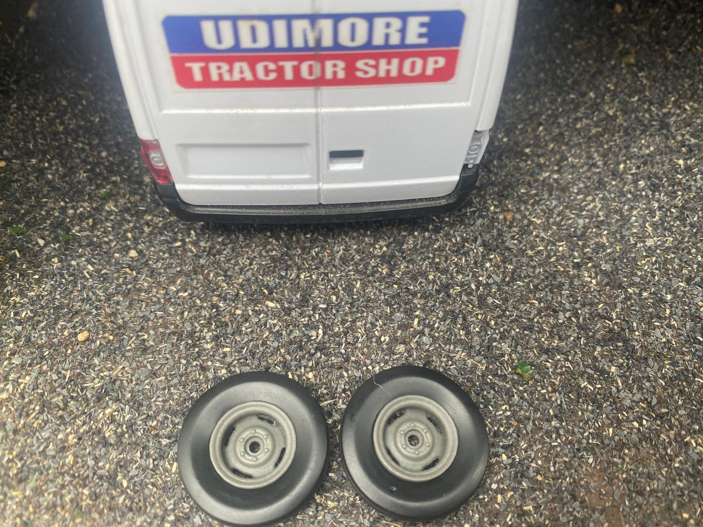 04285 Set of 2 Front axle wheels 25mm x 5mm Type 5 Artisan32 farm machinery 1:32 scale Image 5