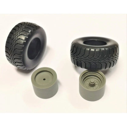 04297 Set of 2 wheels Artisan32 farm machinery 1:32 scale Image 9