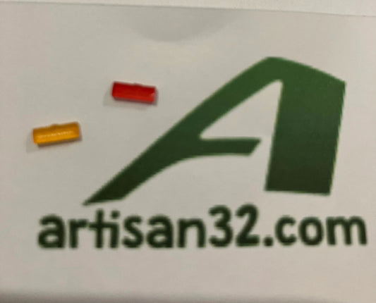 04303 pair of rectangle light Beacon Artisan32 tractor truck farm machinery harvester 1:32 scale Image