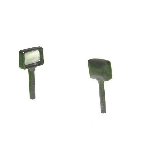 04304 pair of rectangle work light Beacon Artisan32 tractor truck farm machinery harvester 1:32 scale Image