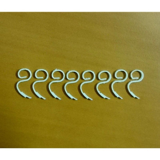 04583 Cultivator teeth tines hooks pack of 8 Artisan32 farm machinery 1:32 scale Image