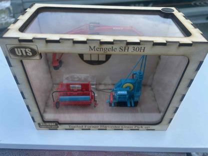 PRE ORDER Mengele SH 30H Trailed Forage Harvester Grass Pick up header Scratch built COLLECTION ONLY 1:32 scale