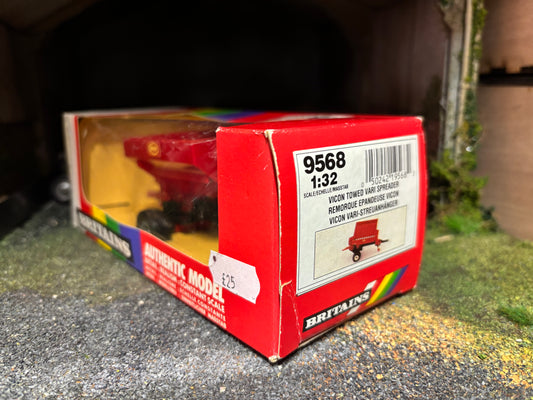 9568 Vintage Britains Vicon Vari Spreader 1:32 scale boxed obsolete