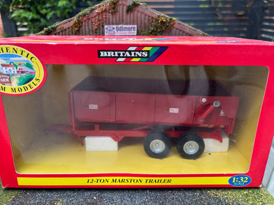 40520 Vintage Britains Marston 12 Tonne Red Trailer 1:32 scale