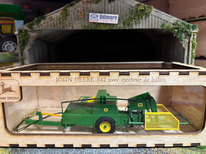 John Deere 342 Baler with Ejector Scratch built COLLECTION ONLY 1:32 scale