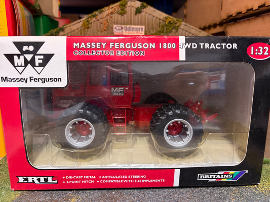 Vintage Britains ERTL Massey Ferguson 1800 4WD Tractor 13451 – 2004 Collector’s Series – 1:32 Scale Original Box
