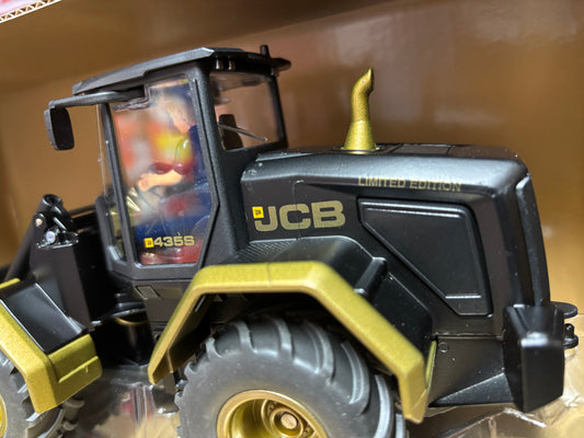 Limited Edition BLACK GOLD JCB 435S Agri Wheel Loader 1:32 scale boxed Siku 3663S new