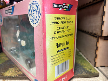 09593 Vintage Britains Wright Rain Irrigation Drum 1:32 scale faded box