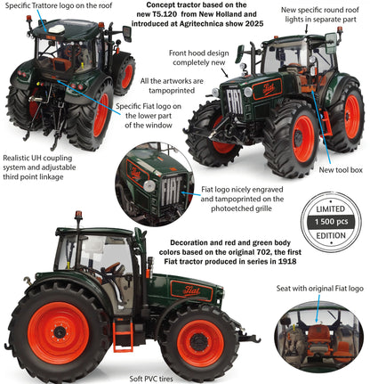 Limited Edition Universal Hobbies Fiat il Trattore Concept Tractor BOXED 1:32 scale UH6875