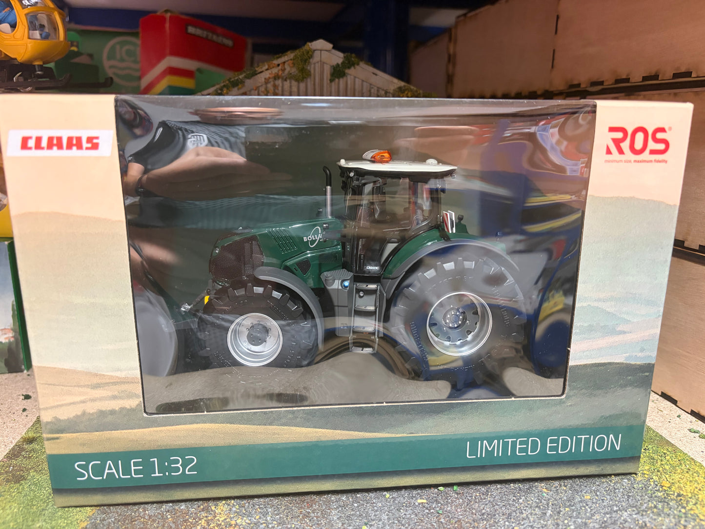 Limited Edition Claas Axion Bollmer Tractor 1:32 scale Boxed ROS