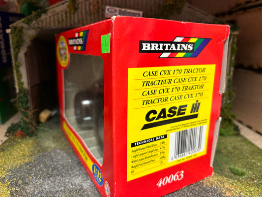 Britains CASE CVX 170 Tractor 1:32 scale boxed 40063