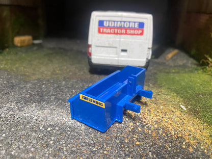 Hand made Blue Fleming Transport Box 1:32 scale