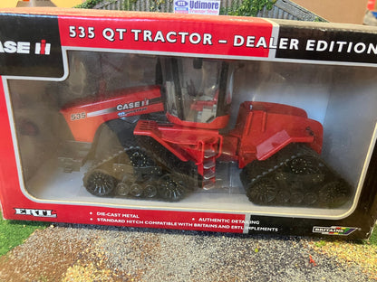 14540 Britains CASE 535 QT Quadtrac 2007 model Tractor 1:32 scale DEALER EDITION ERTL Image 2