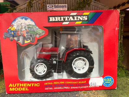 Vintage Britains Massey Ferguson 6180 Tractor 9491 Original Box Obsolete 1:32 Scale