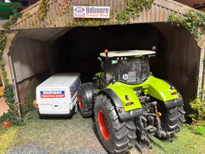 LIMITED EDITION Wiking Claas Axion 950 TRELLEBORG tyres tractor 1:32 scale Boxed OBSOLETE