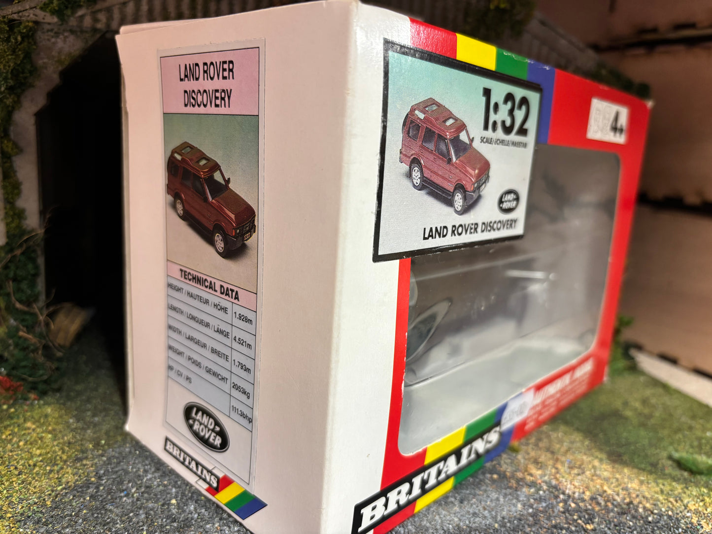 9480 Vintage Britains Land Rover Discovery 1:32 scale obsolete