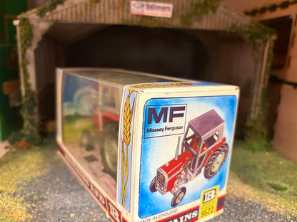 Vintage Britains Massey Ferguson 595 Tractor 9522 Original Straw Box Obsolete 1:32 Scale First Version (1976–1979)