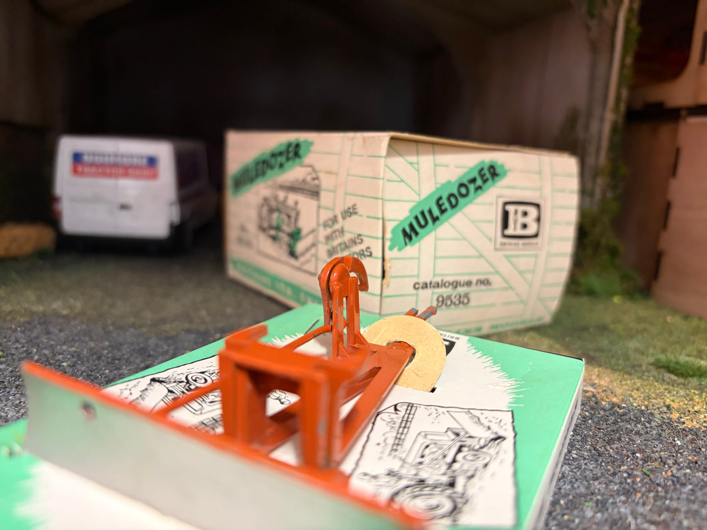 Vintage Britains Muledozer First Edition 1:32 Scale Boxed Obsolete - 9535