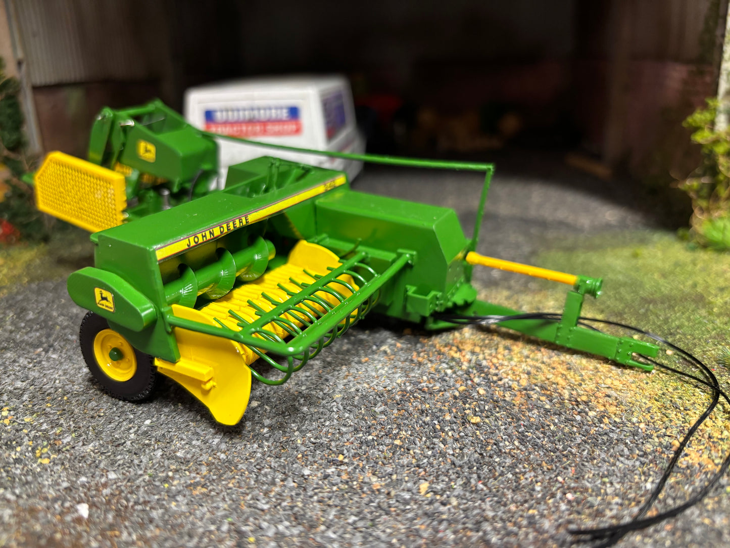 John Deere 342 Baler with Ejector Scratch built COLLECTION ONLY 1:32 scale